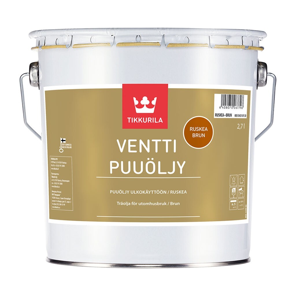 Ventti Puuöljy Ruskea