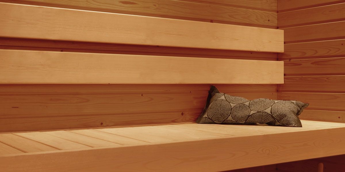 wood sauna