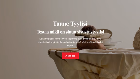Tunne Tyylisi -peli