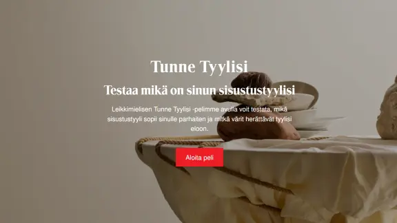 Tunne Tyylisi -peli
