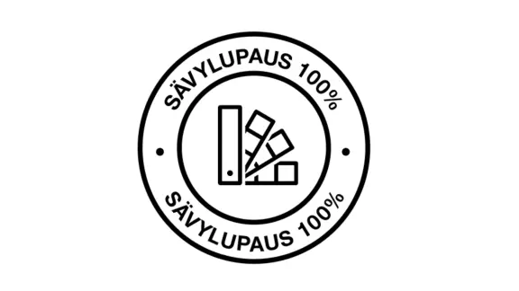 100% sävylupaus