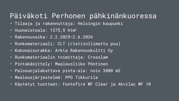 Päiväkoti Perhonen pähkinänkuoressa