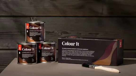 Colour It Tikkurila sävytesteri ulkopuupinnoille