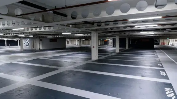 parking spaces