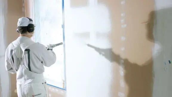 Failing to remove sanding dust 