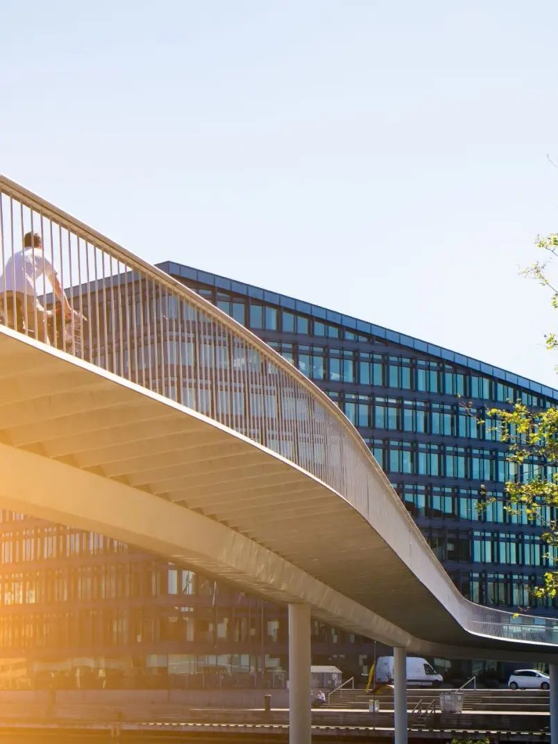Puusilta urbaanissa ympäristössä