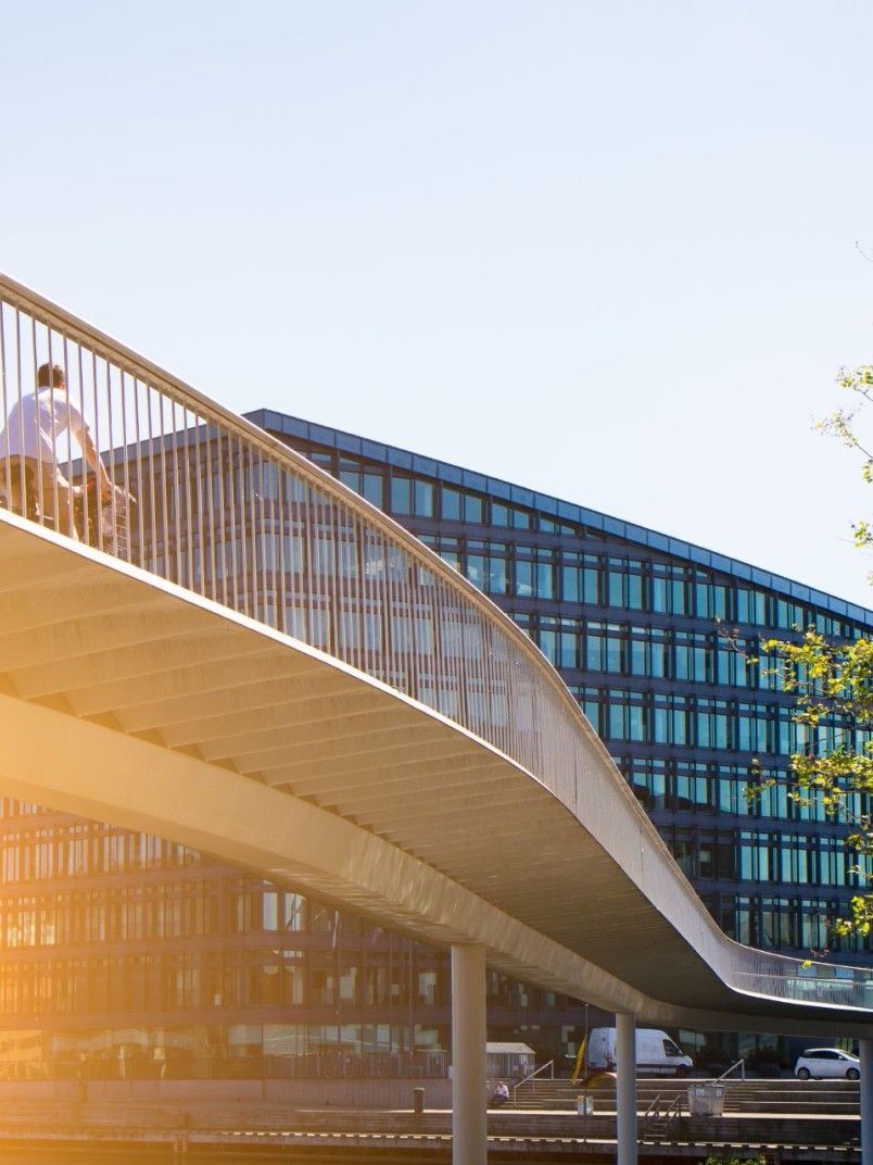Puusilta urbaanissa ympäristössä