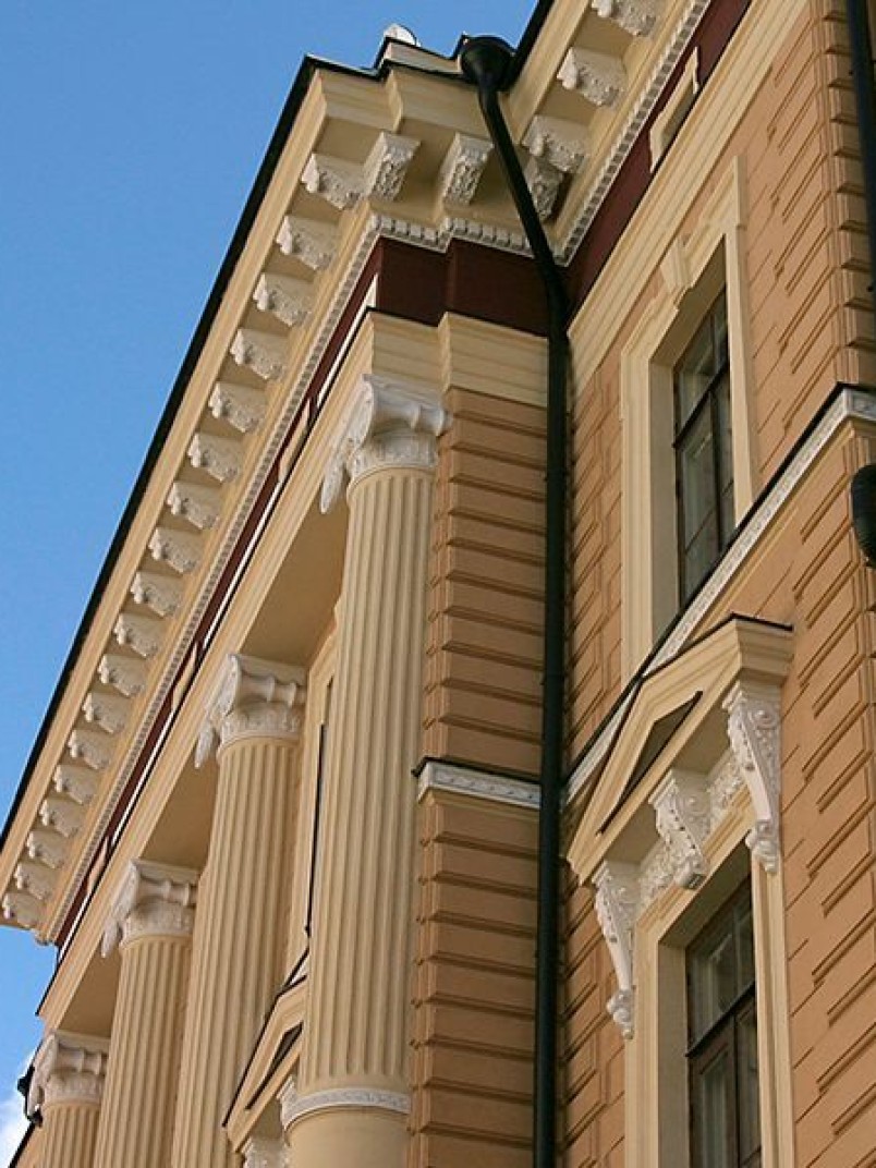 Julkisivujen tyylit eri aikakausina
