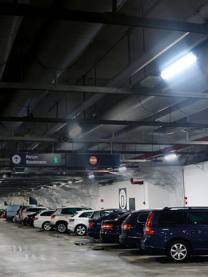 Pysäköintihallin remontti haastoi tekijät