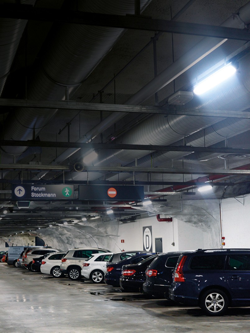Pysäköintihallin remontti haastoi tekijät
