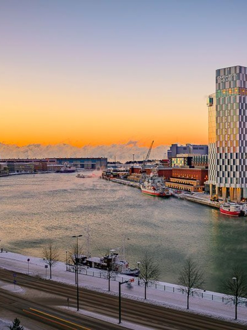 Clarion Hotel piirtää Helsingin taivasta