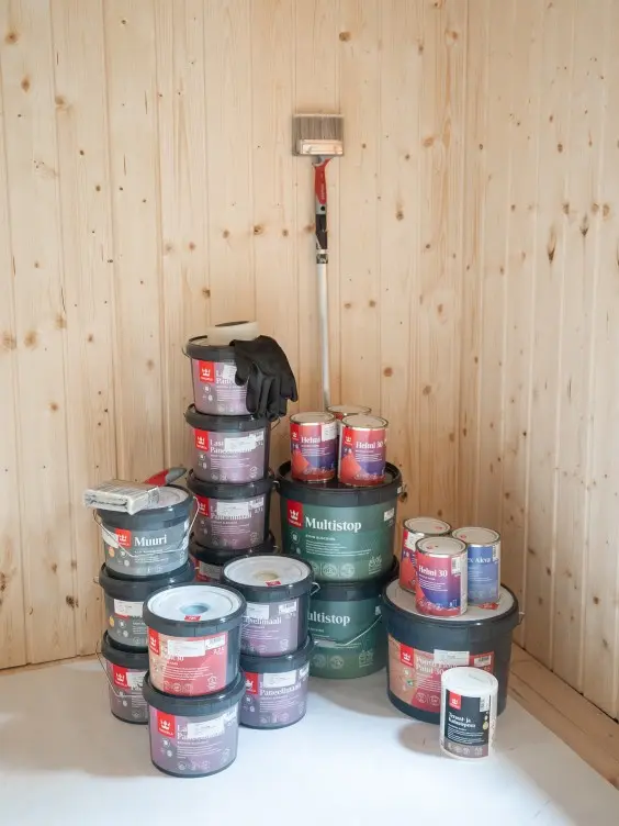 Mörskä-projektissa käytetyt Tikkurila-tuotteet