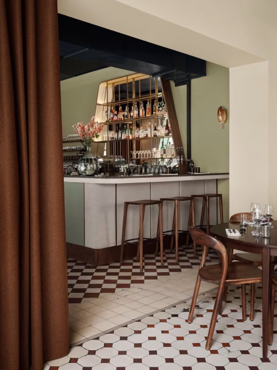 Ravintola Nollan baaritiski