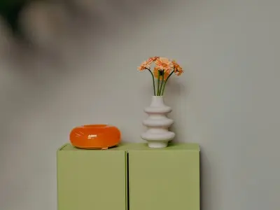 Beige olohuone 