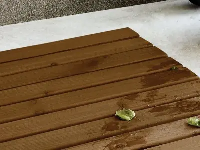 Saunan lattian huoltaminen Supi Lattiaöljyllä