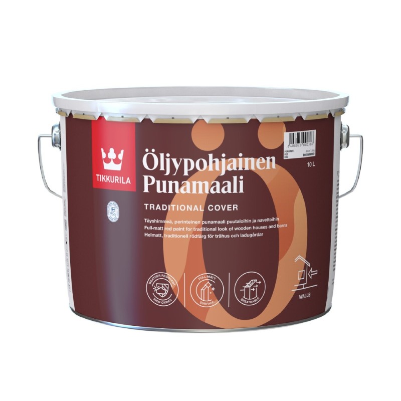 Öljypohjainen Punamaali