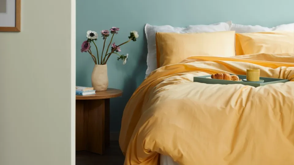 Värikäs makuuhuone