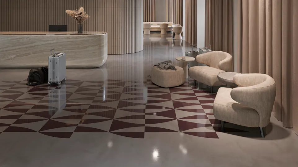 Täyskiiltävä tarrakuviointi