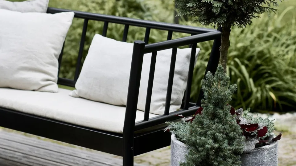 Paint terrace in dark colour