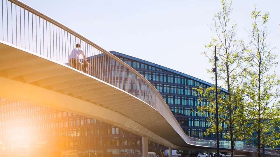 Puusilta urbaanissa ympäristössä