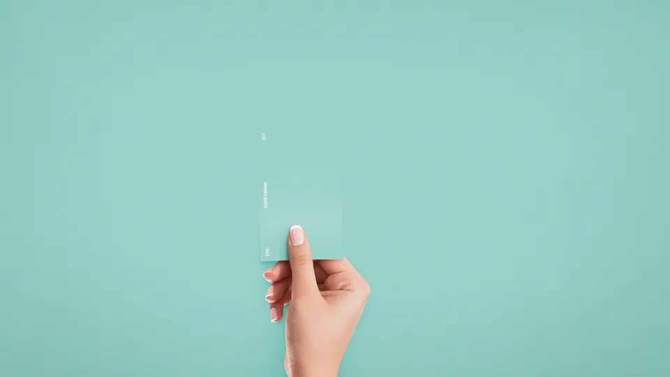 Värimallin vertailu seinäväriin