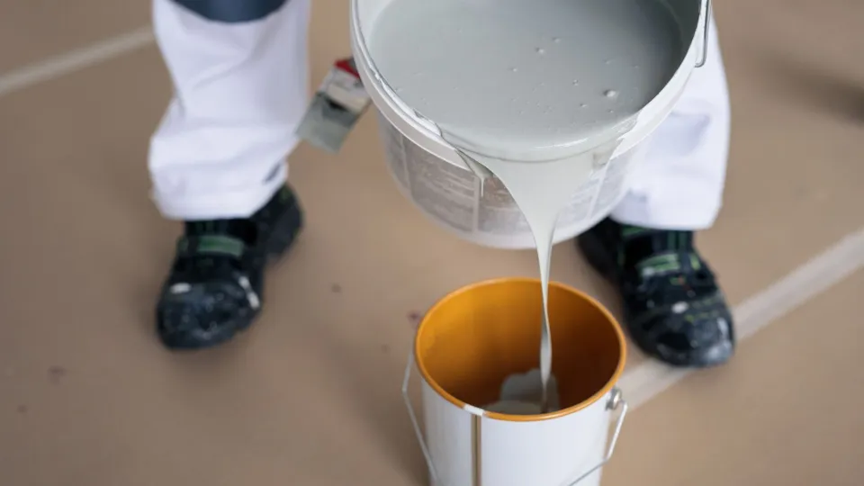 water-borne paint