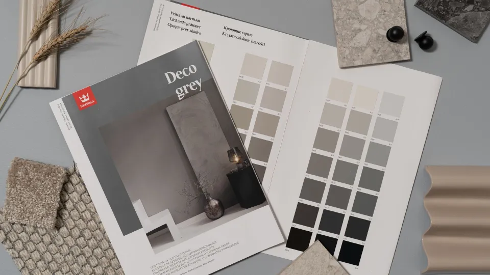 Deco Grey -värikartta