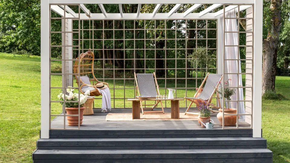 Sisustusideoita terassille ja pihalle 