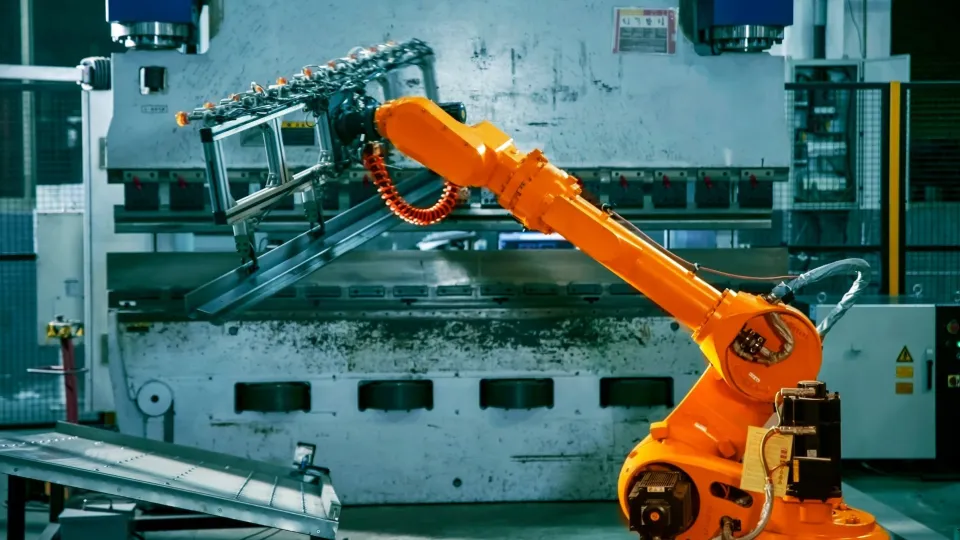 Automaatiolaite tehtaassa