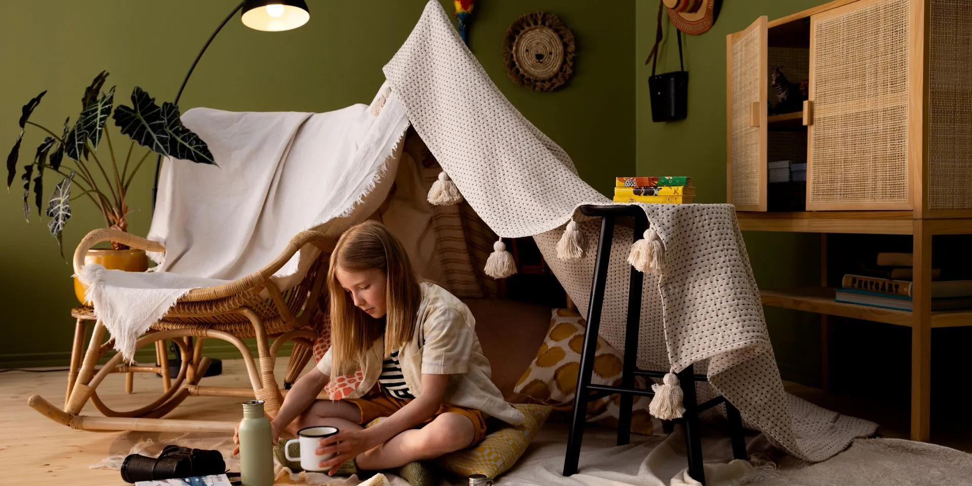 Maja lastenhuoneeseen