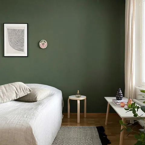 Tehosteseinän maalaus