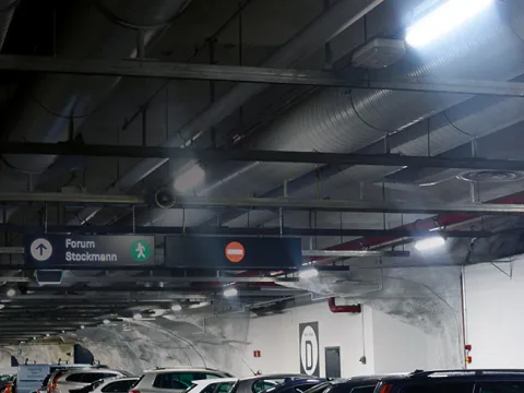 Pysäköintihallin remontti haastoi tekijät