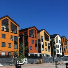 Tikkurila värikkäät talojen julkisivut