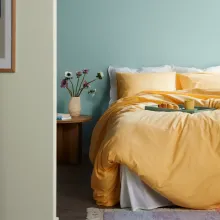 Värikäs makuuhuone