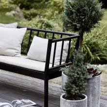 Paint terrace in dark colour