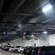 Pysäköintihallin remontti haastoi tekijät