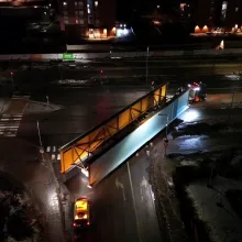 Sillan rakenteiden kuljetus