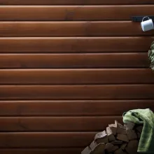 Hirsitalon käsittely perinteisellä ohuella kuullotteella