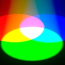 Värivalot pimeässä