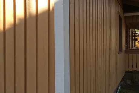 Omakotitalon uusi pinta