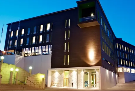 Tiedekeskus Pilke sisäänkäynti