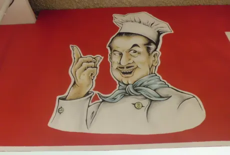 Kahviloiden sienämaalauksia 1