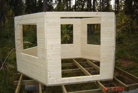 Grillimajan rakentaminen 1