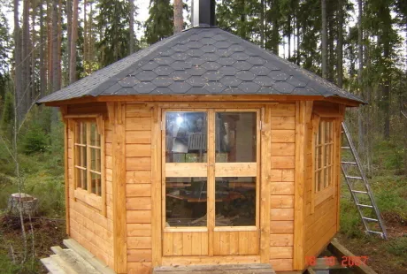 Grillimajan rakentaminen 2