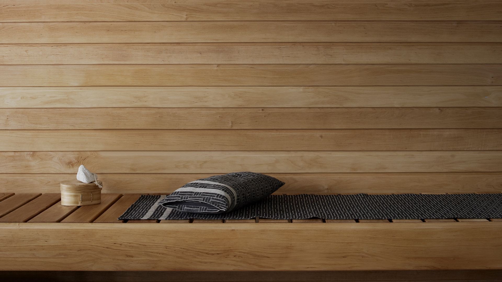 Koti sauna. Supi Saunasuoja, natural.