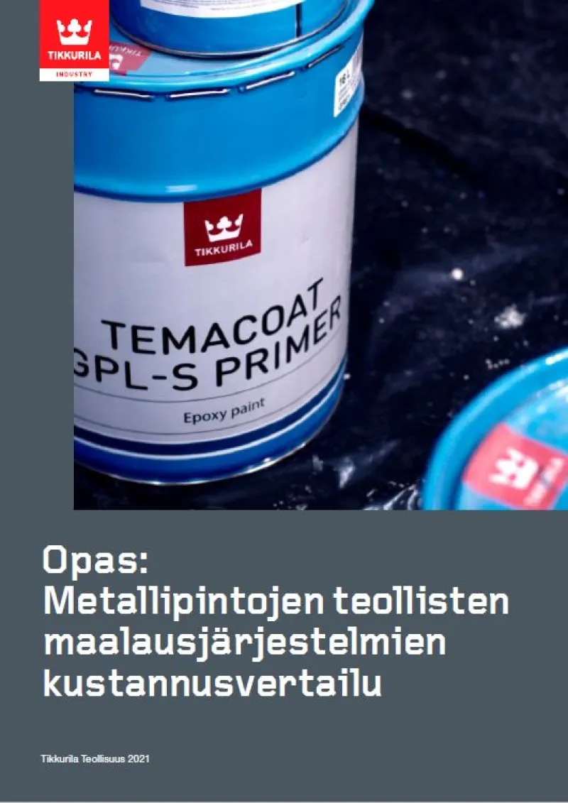 Opas metallipintojen teollisten maalausjärjestelmien vertailuun