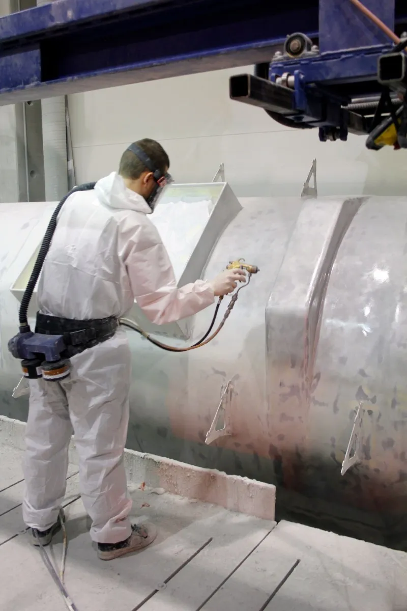 metal coating spraying