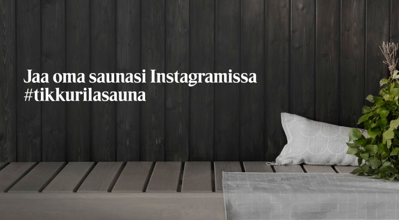 Instagram-jako oma täydellinen sauna