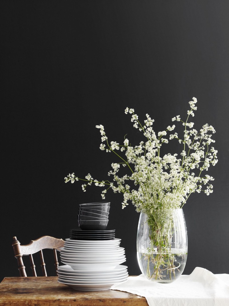 Black wall