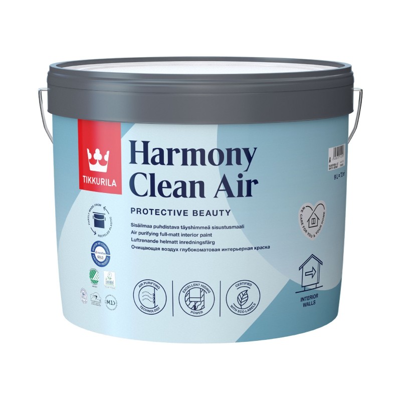 Sisäilmaa puhdistava Harmony Clean Air -seinämaali